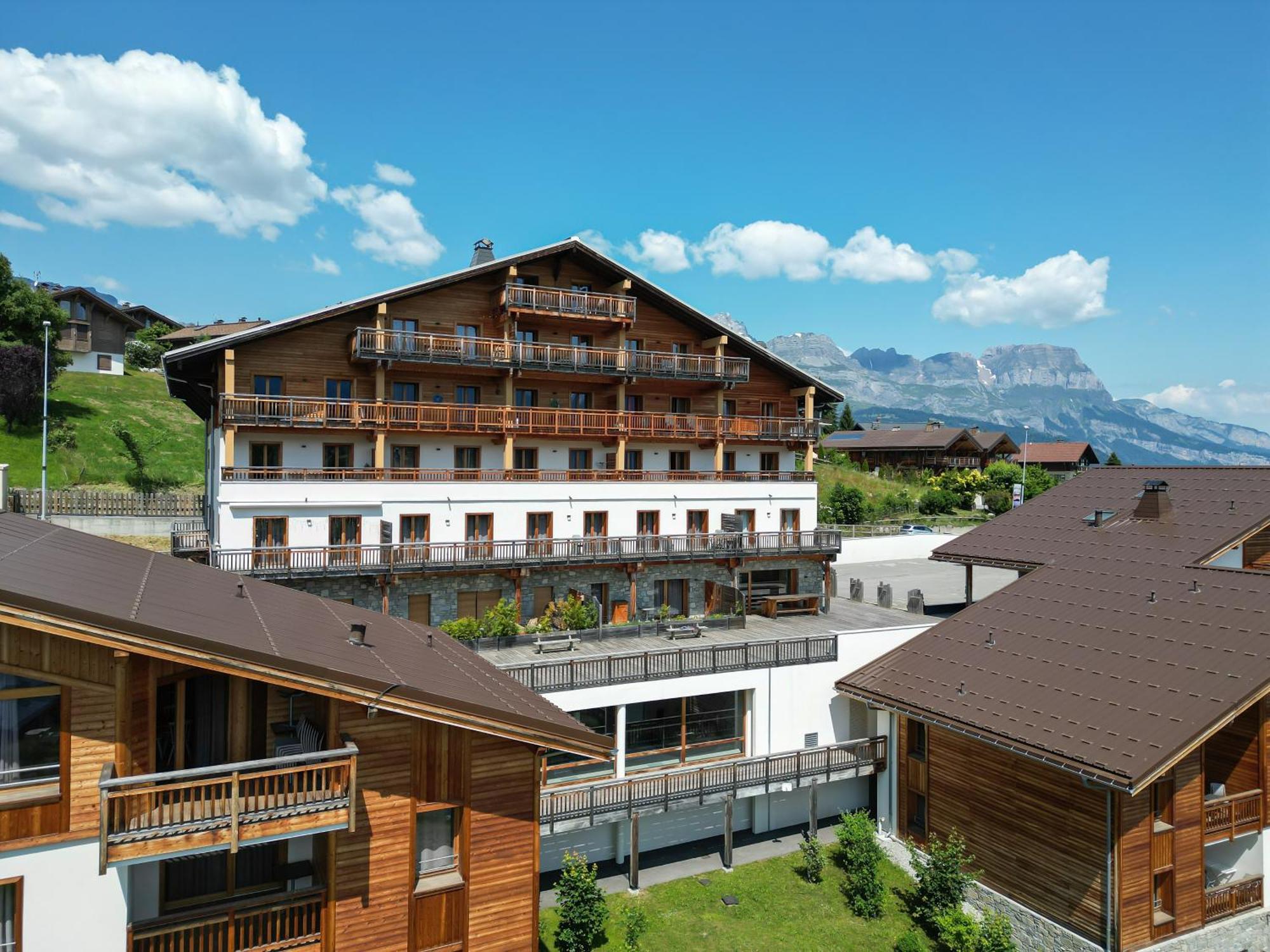 Terresens - Les Fermes Du Mont-Blanc Lejlighedshotel Combloux Eksteriør billede